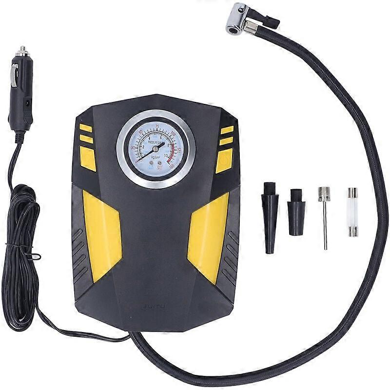 Digital Tire Inflator Compressor DC12V Multifunctional Portable Electric Auto-Stop Inflatable Vehicle Tire Pump