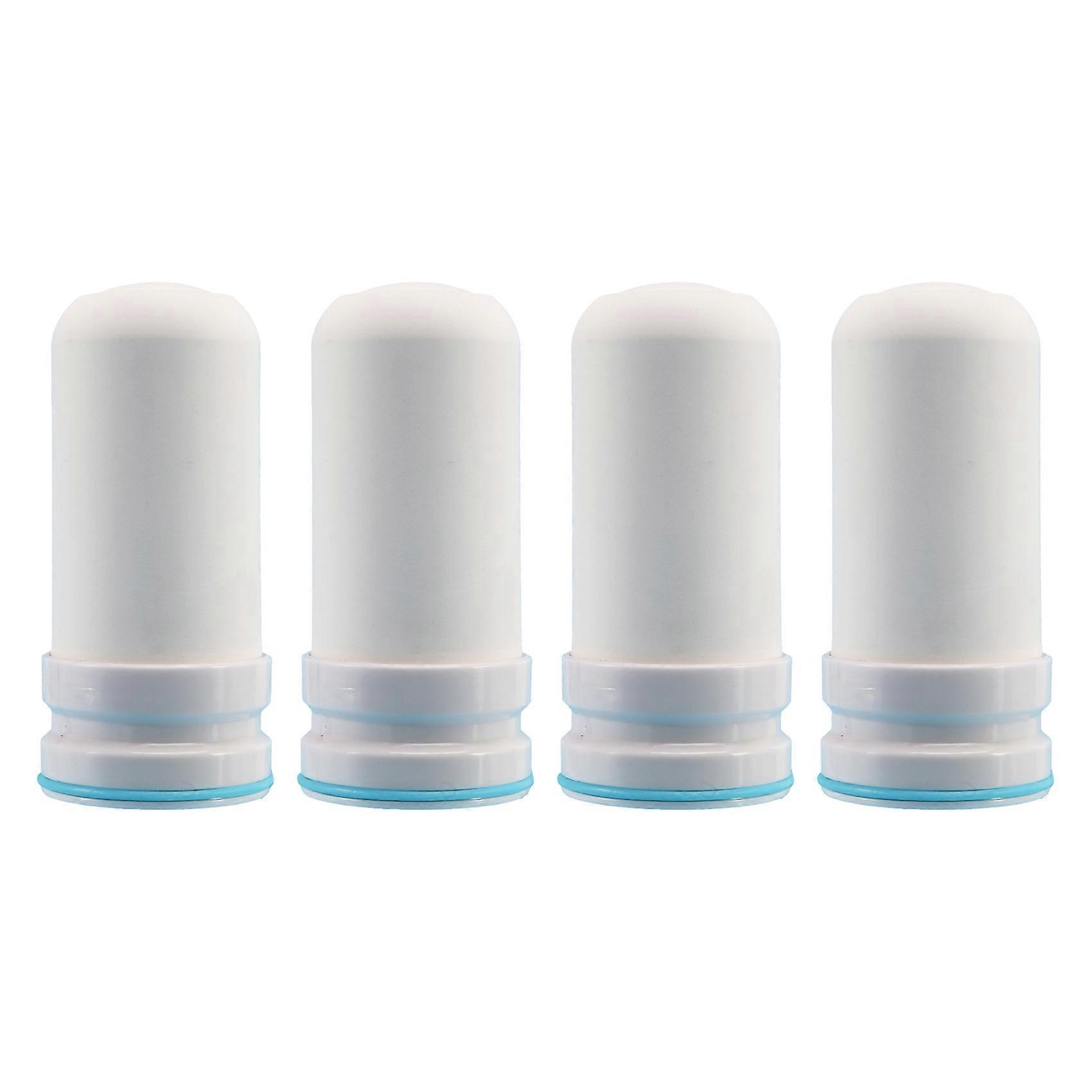 4Pcs Water Filter Cartridges for Kubichai Kitchen Faucet Tap Water Purifier Activated Carbon Tap Water Filter