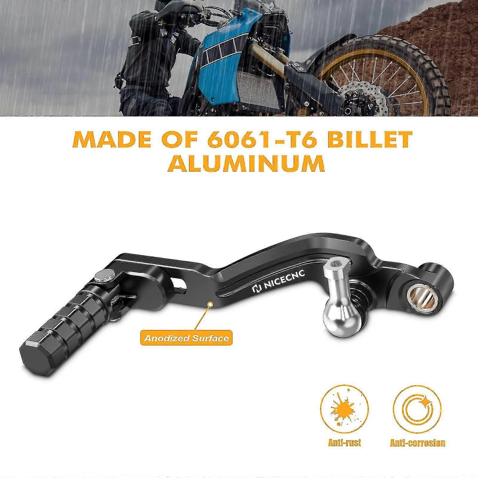 ESPEEDMTC Para Aprilia RS 660 2021-2022, Aleación De Aluminio CNC Modificada, Longitud De 6 Etapas, Palanca De Embrague De Freno Plegable Ajustable, Accesorios (Negro