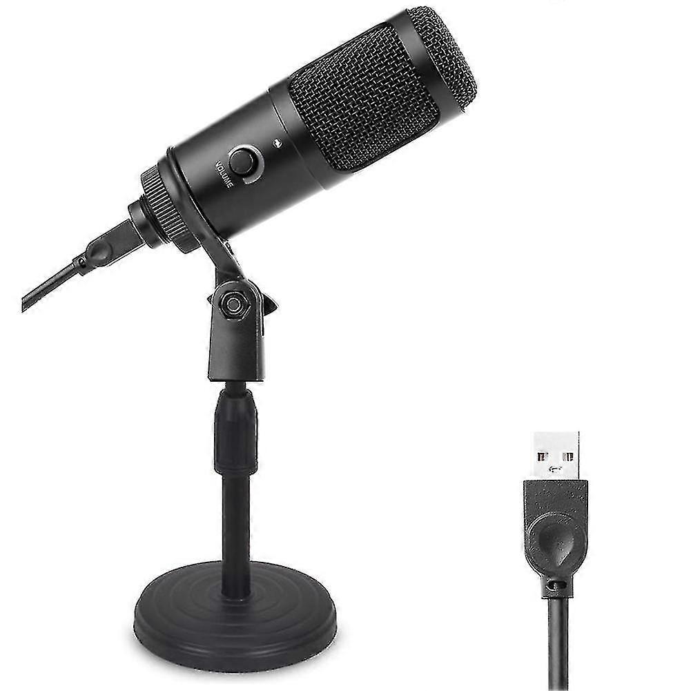 Usb Bilgisayar Kondenser Mikrofon Çift Katmanlı Akustik Filtre Kayıt Mikrofonu