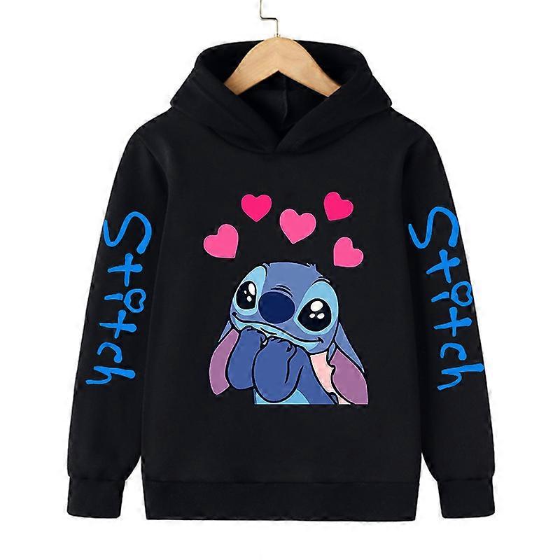 Cool Stitch Hoodie Children Cartoon Clothes Kid Girl Boy Lilo and Stitch Sweatshirt Manga Hoody Baby Casual Top