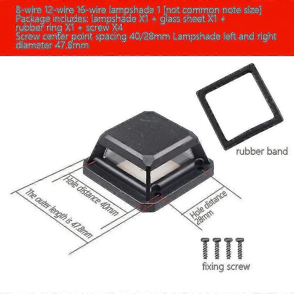 Laser Level Protective Glasses compatible with 3d 12 Lines Vertical Horizontal Lasers Glass Protective Cover Accessories Measurement Tools-AB