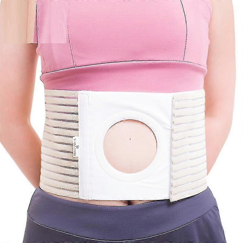 Hernia Belt, Stoma Support Ostomy Hernia Belt For Colostomy Bag Abdominal Binder Lower Waist Support Belt Binding Support