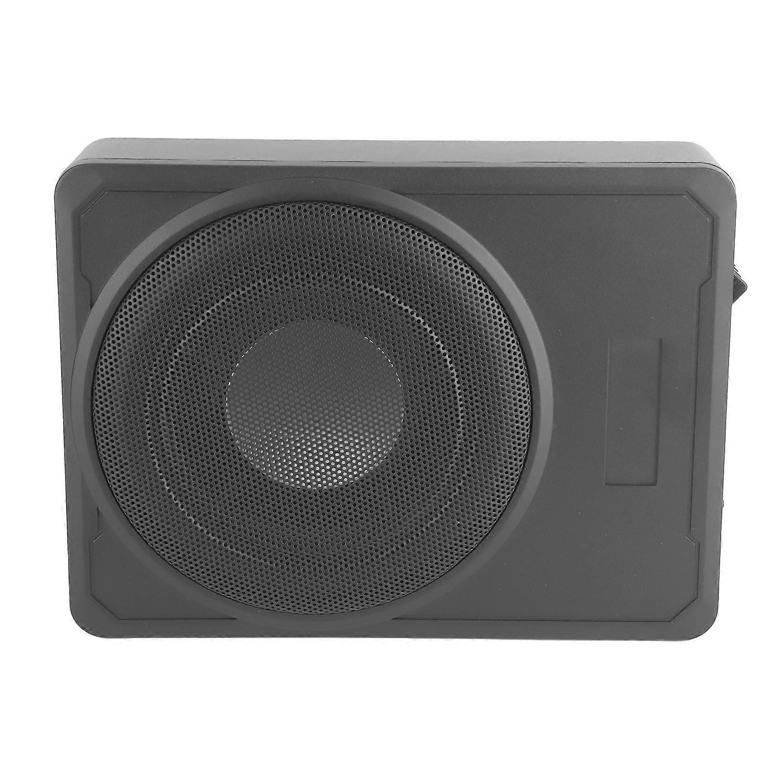 Car Subwoofer Slim Amplifier Bass Enclosure Speaker Under Seat Audio Device 10in 12V 800W