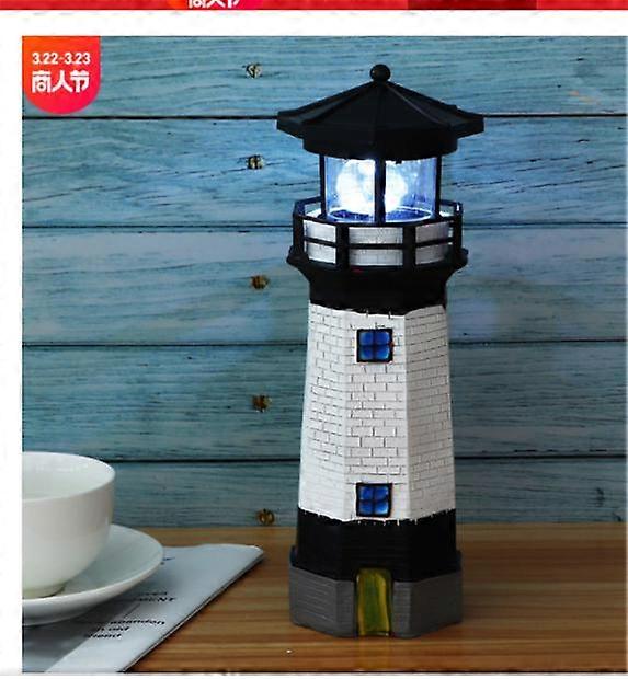 Faro giratorio solar - Faro Negro