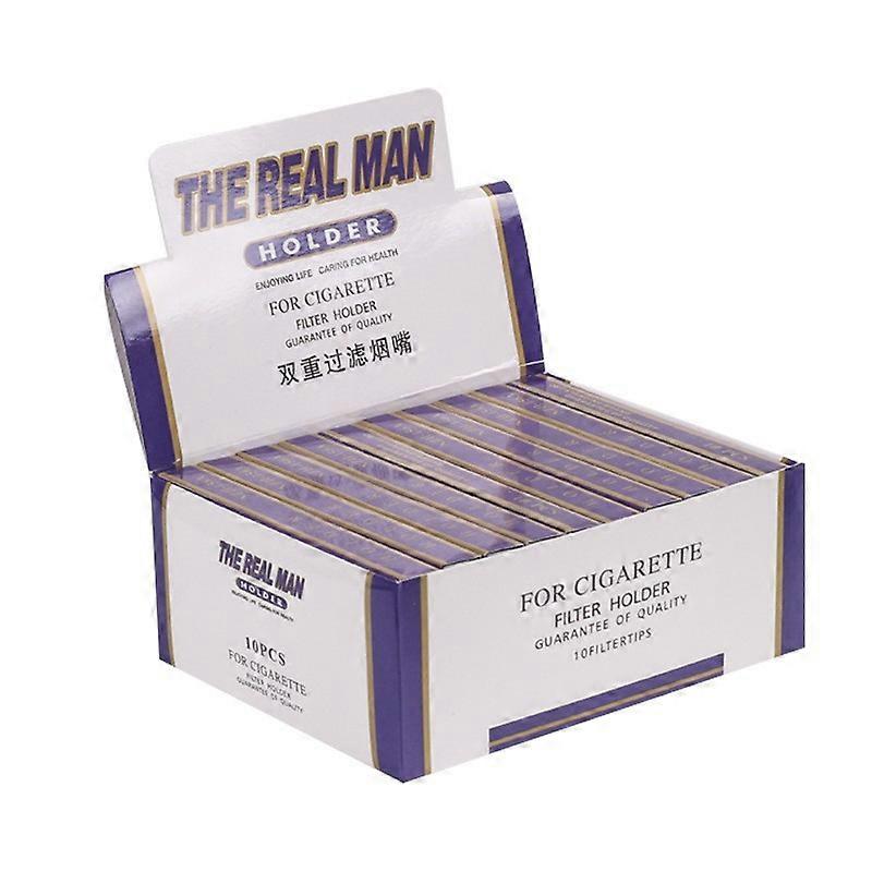 Cigarette Holder, Men's Disposable Cigarette Holder Filter Men's Coarse Smoke Special Double Filter Cigarette Holder Throw Type Nzh-156A