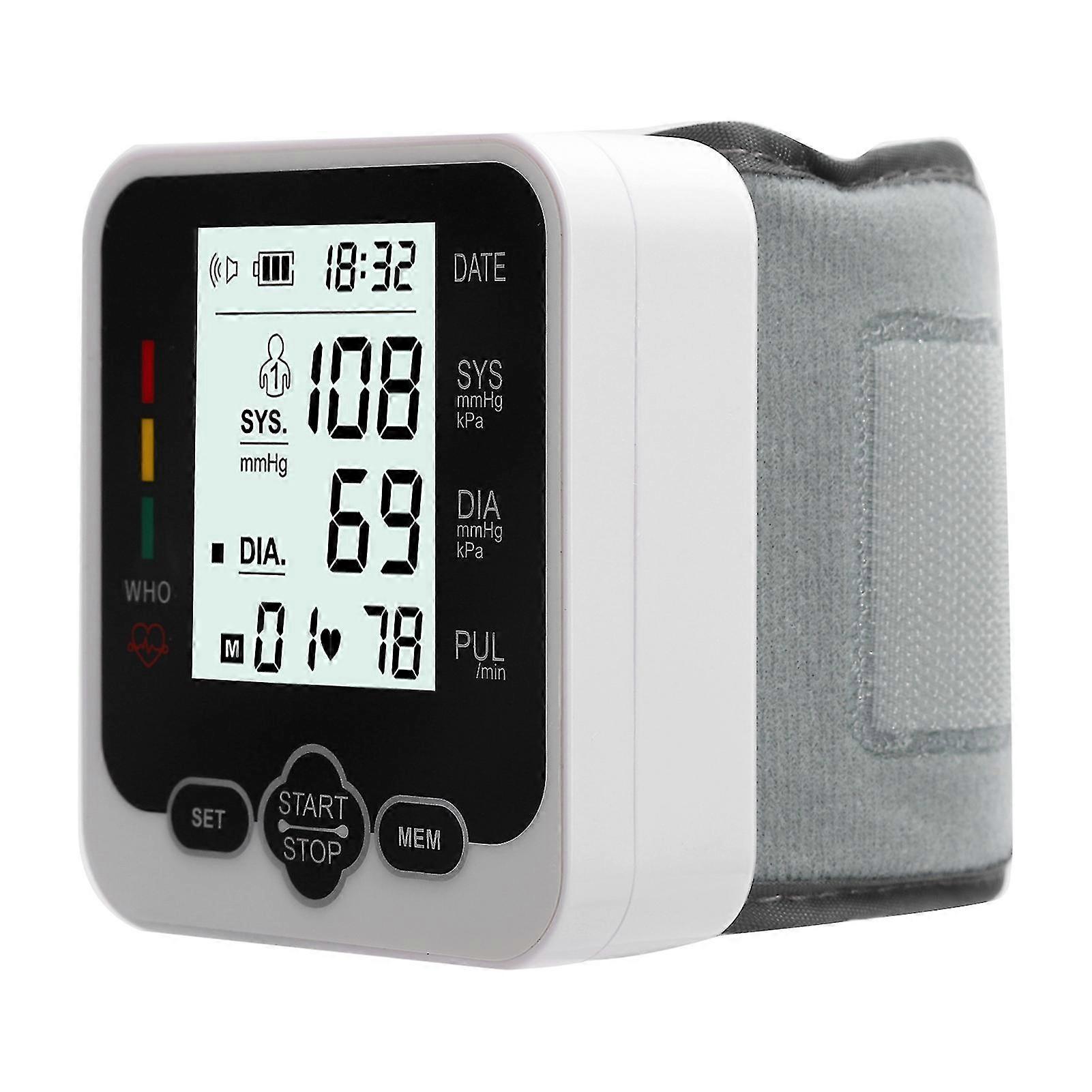 For Automatic Blood Pressure Monitor - with LCD Screen and Voice Broadcast Function, Health Monitor
