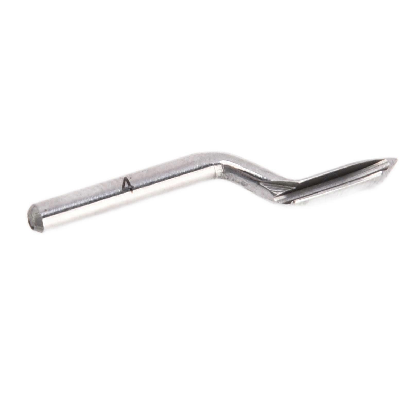 Machine à coudre Aiguille incurvée Installer facilement 2 tailles Haute Dureté Petite machine à coudre portable Piercing NeedleNumber 4