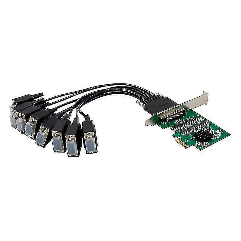 pci-e xr17v358 pro 8s multi-serial port i/o dr9 expansion card
