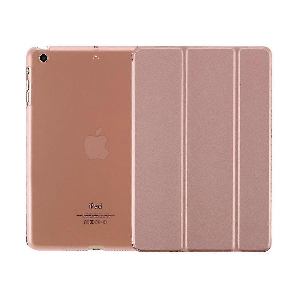 2018/2017 ipad 9.7 5th / 6th generation - slim lightweight smart shell stand cover with translucent frosted back protector fit ipad 9.7 inch 2018/2017