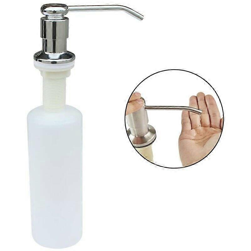 Distributeur de savon d'vier ou distributeur de Lotion pour vier de cuisine Nickel bross vier de cuisine distributeur de savon Bar vier distributeur d