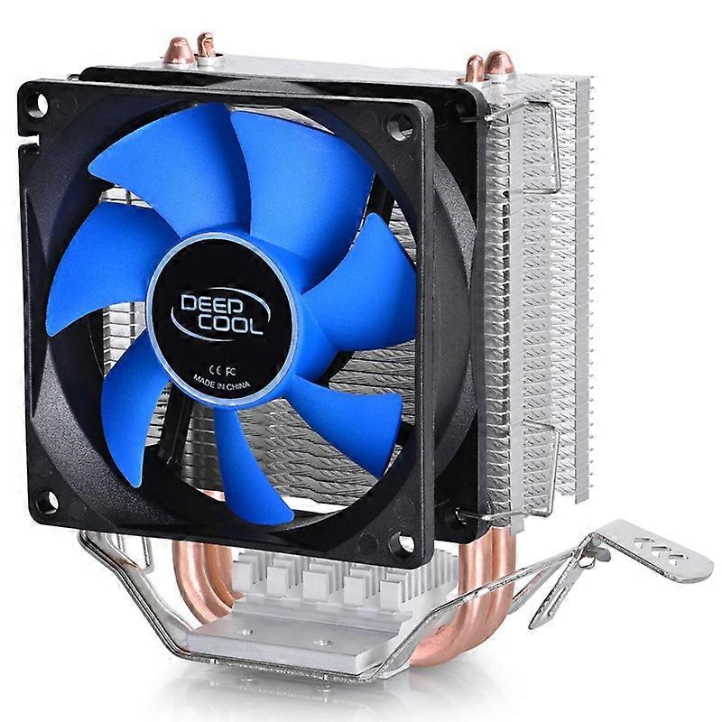 All copper heat pipe cpu radiator fan silent intel AMD