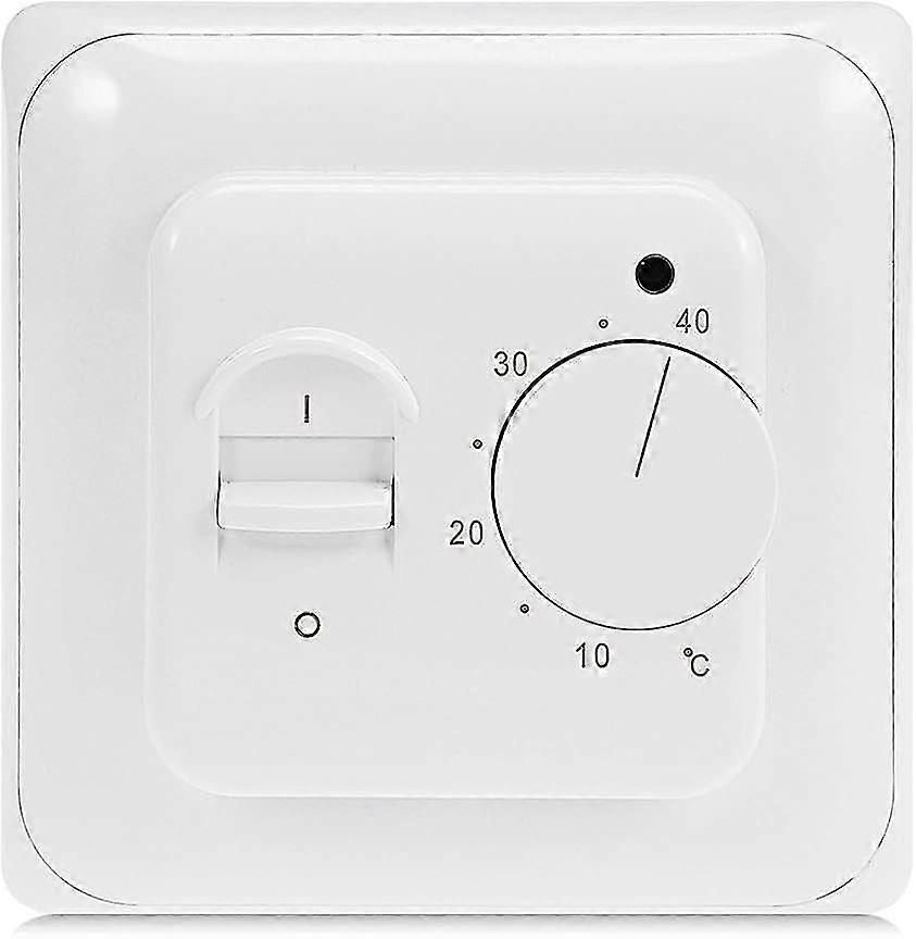 Manual Electric Floor Heating Thermostat With Ac 220v 16a Probe, Mechanical Floor Heating Thermostat Controller