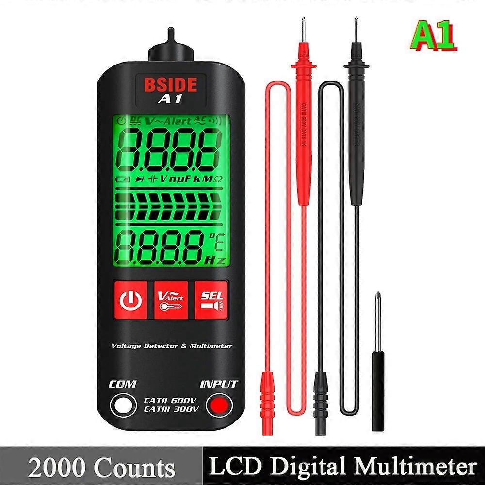 BSIDE A5/A1 Digital Multimeter Voltage Current Resistance Frequency Capacitance Diode Temperature Capacitance Measurement Tester
