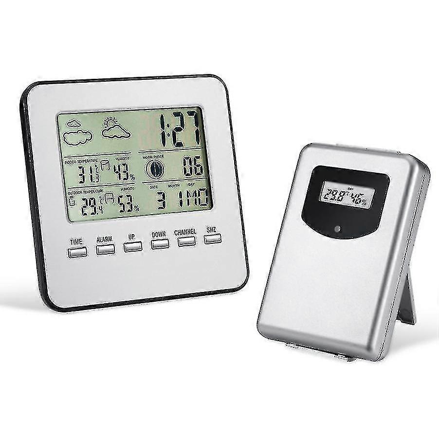 Digital Wireless Thermometer Hygrometer In Meteorological Station