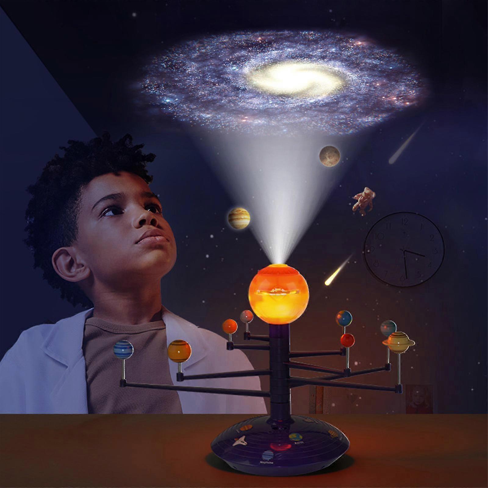 DIY Astronomy Eight Planets System Voice Projection Planetary Model 242693