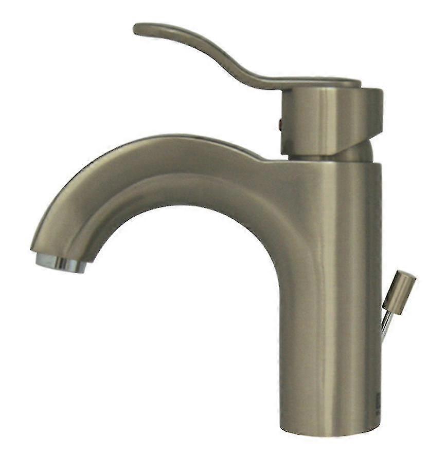Wavehaus Single Hole/single Lever Lavatory Faucet With Pop-up Waste - Brushed Nickel