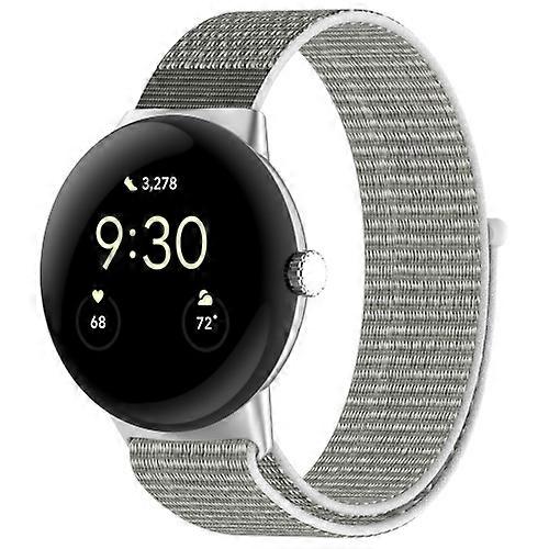 For Google Pixel Watch Nylon Weave Watch Band