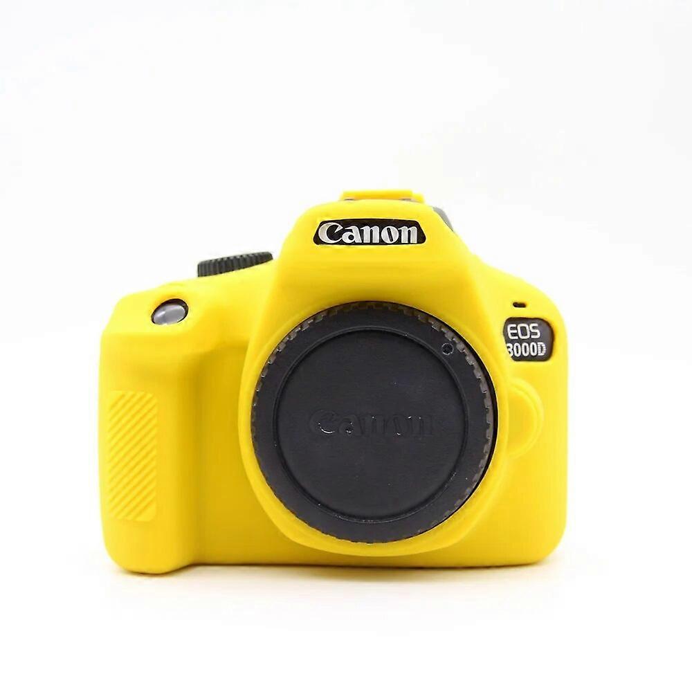 Silikonowy pokrowiec na skórę zbroi Osłona korpusu aparatu Torba na obiektyw wideo do Canon EOS 3000D 4000D