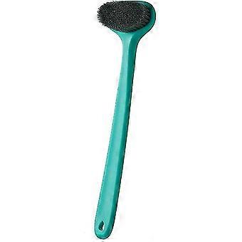 Bath Brush Clean Wipe Back Long Handle Rub Back Bath Artifact Brush Rub Mud Soft Fur Strong Back Brush Comfortable (color : Green)(1pcs)