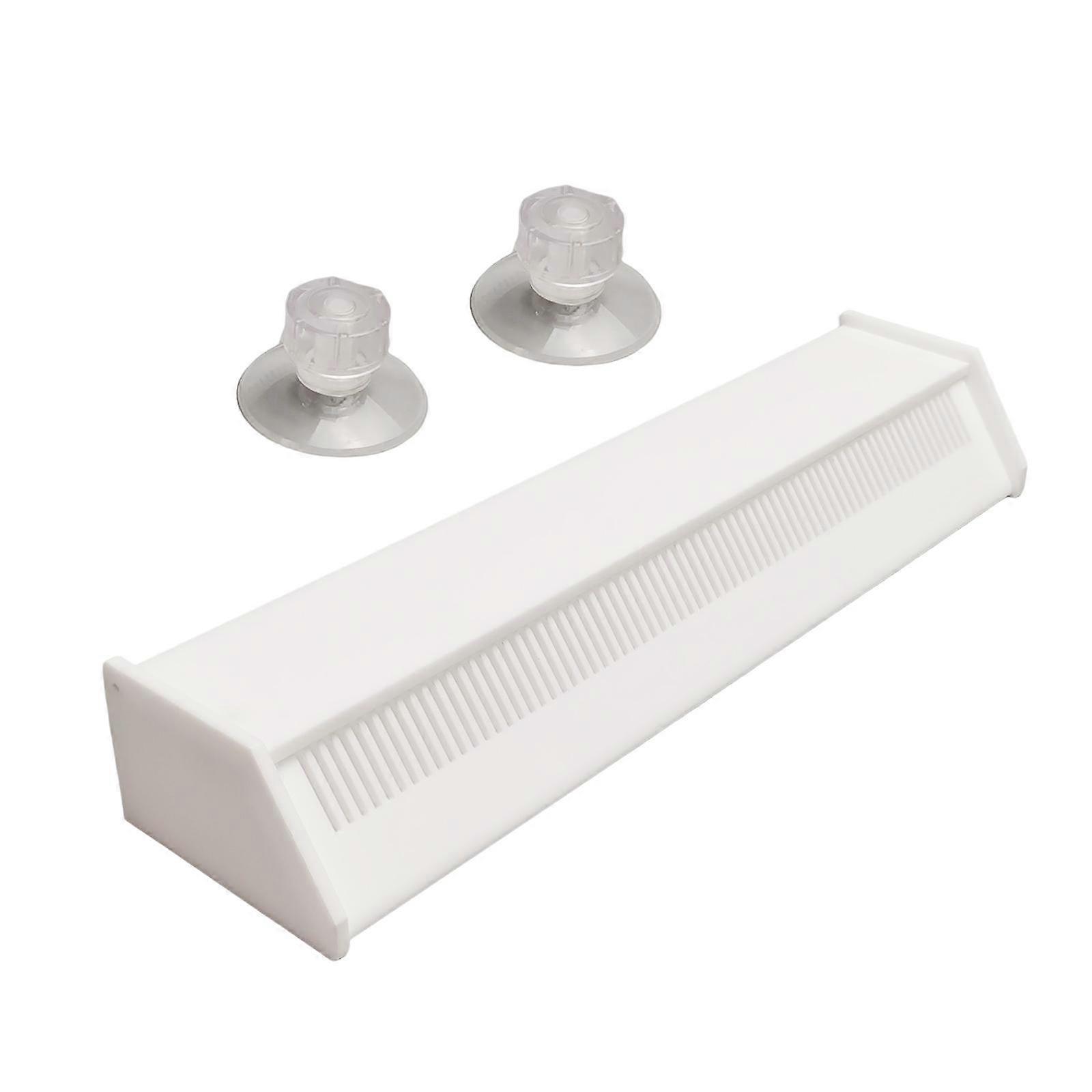 Multi Function Hair Extension Holder Wigsrack Wall Mounted for Salon Barber White