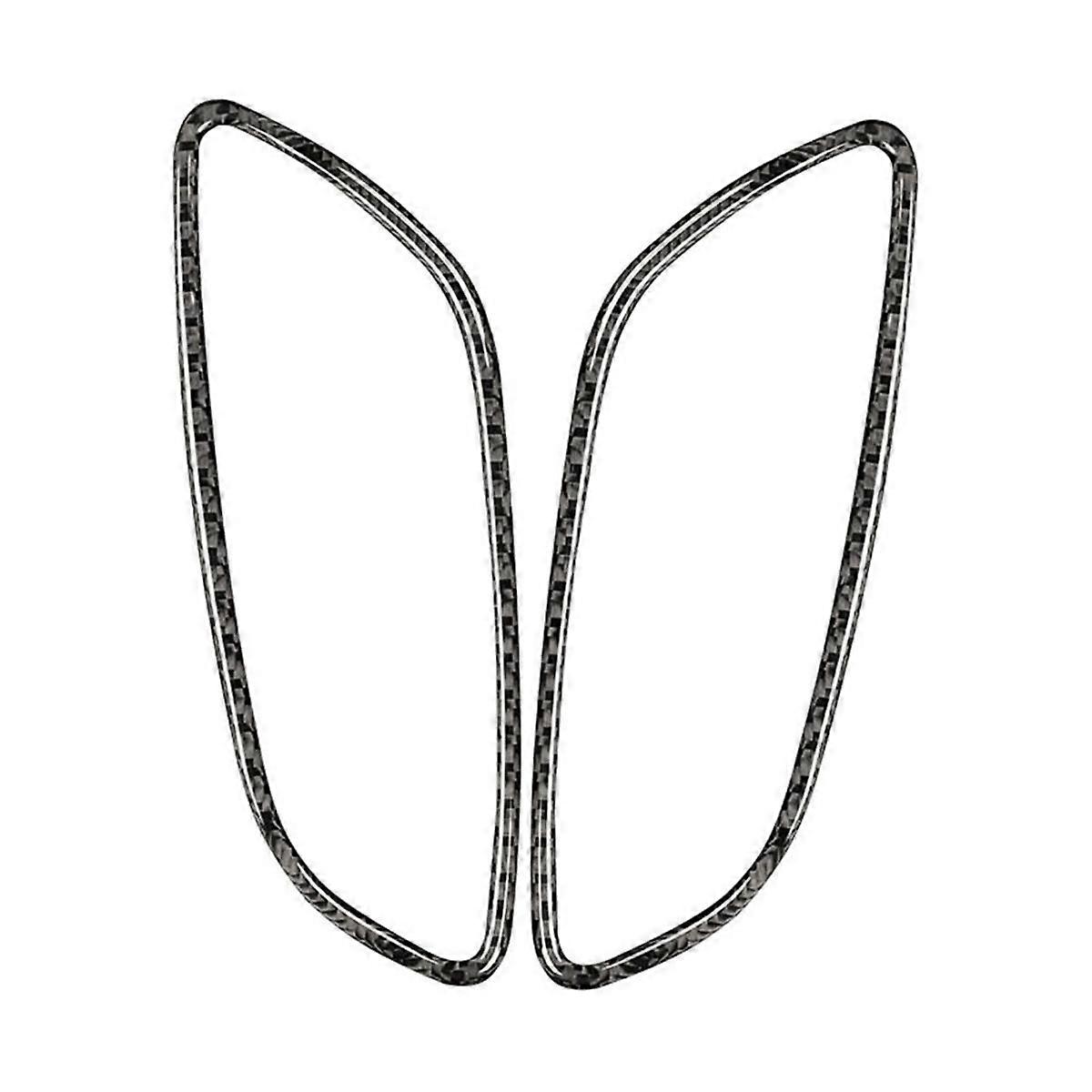 Kryt interiérovej kľučky dverí automobilu z uhlíkových vlákien Ozdobná miska dverí pre TT 8N 8J MK1 Mk2 Mk3 2008-20