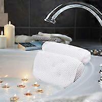 Triomphe Bath Pillows, Luxury Pillows for Bath and Spa with 4D Air Mesh Technology and 7 Suction Cups