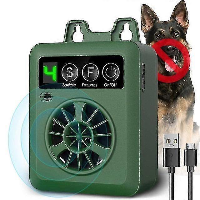 Safe Ultrasonic Dog Bark Deterrent Device Outdoor Anti Barking Dog Sonic Bark Deterrents Silencer