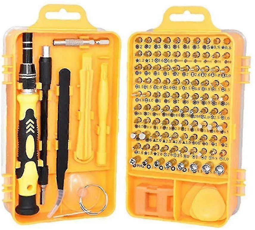115 In 1 Screwdriver Set Screws Lathe Bit Kit Multi-function Precision Phone Repair Device