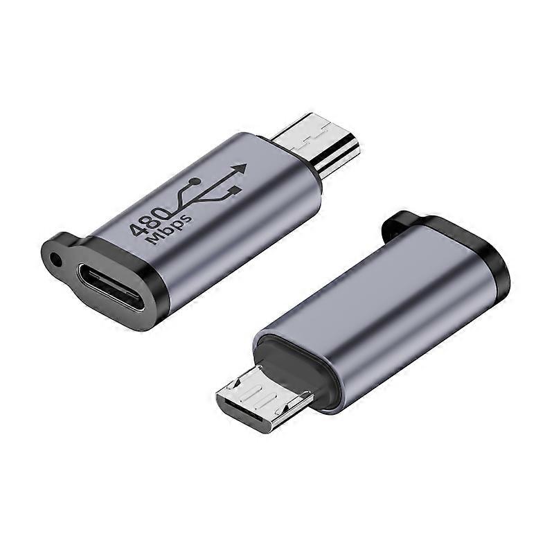 Adaptér USB-C na Micro USB, mini USB, typ C, samice na Micro USB, samec