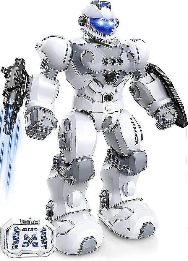 Rc Robot Toys For Kids, Large Programmable Remote Control Smart Walking Dancing Robot Toy Programmable Robot Toy