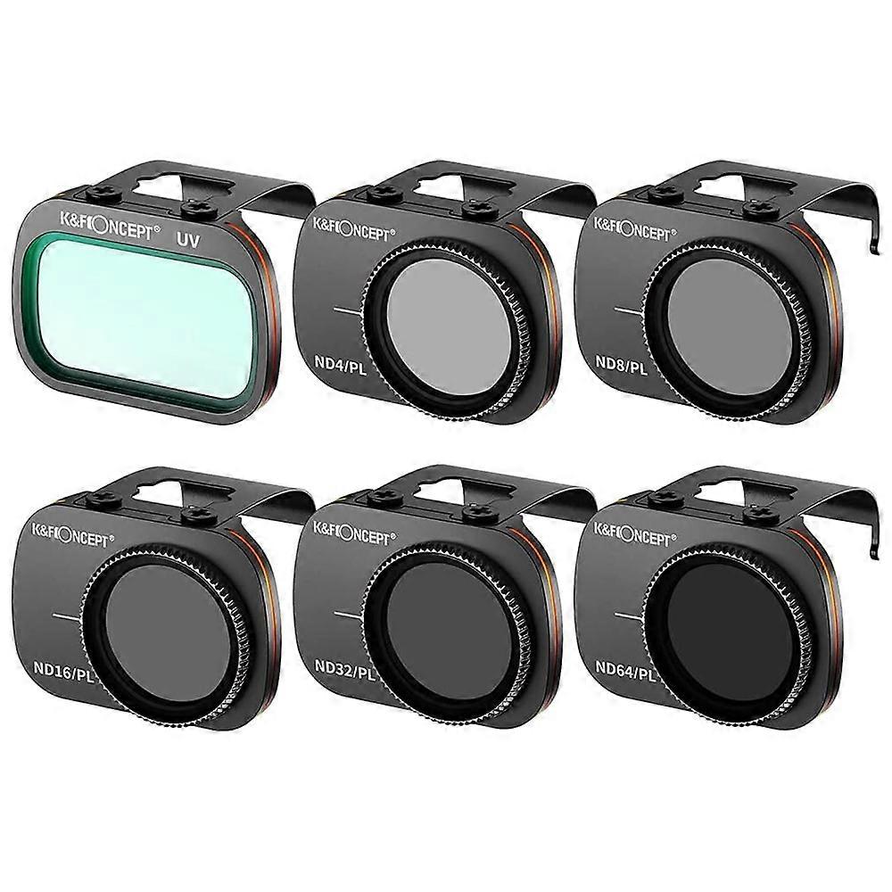 K&F CONCEPT SKU.1932 Multi-Coated UV/ND-PL Polarizer Filter Set for DJI Mavic Mini/Mini 2/Mini