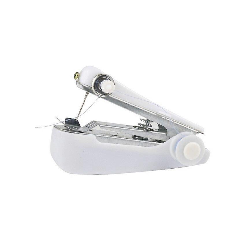 Red Mini Sewing Machines Needlework Cordless Hand-Held Clothes Useful Portable Sewing Machines Handwork Tools Accessories