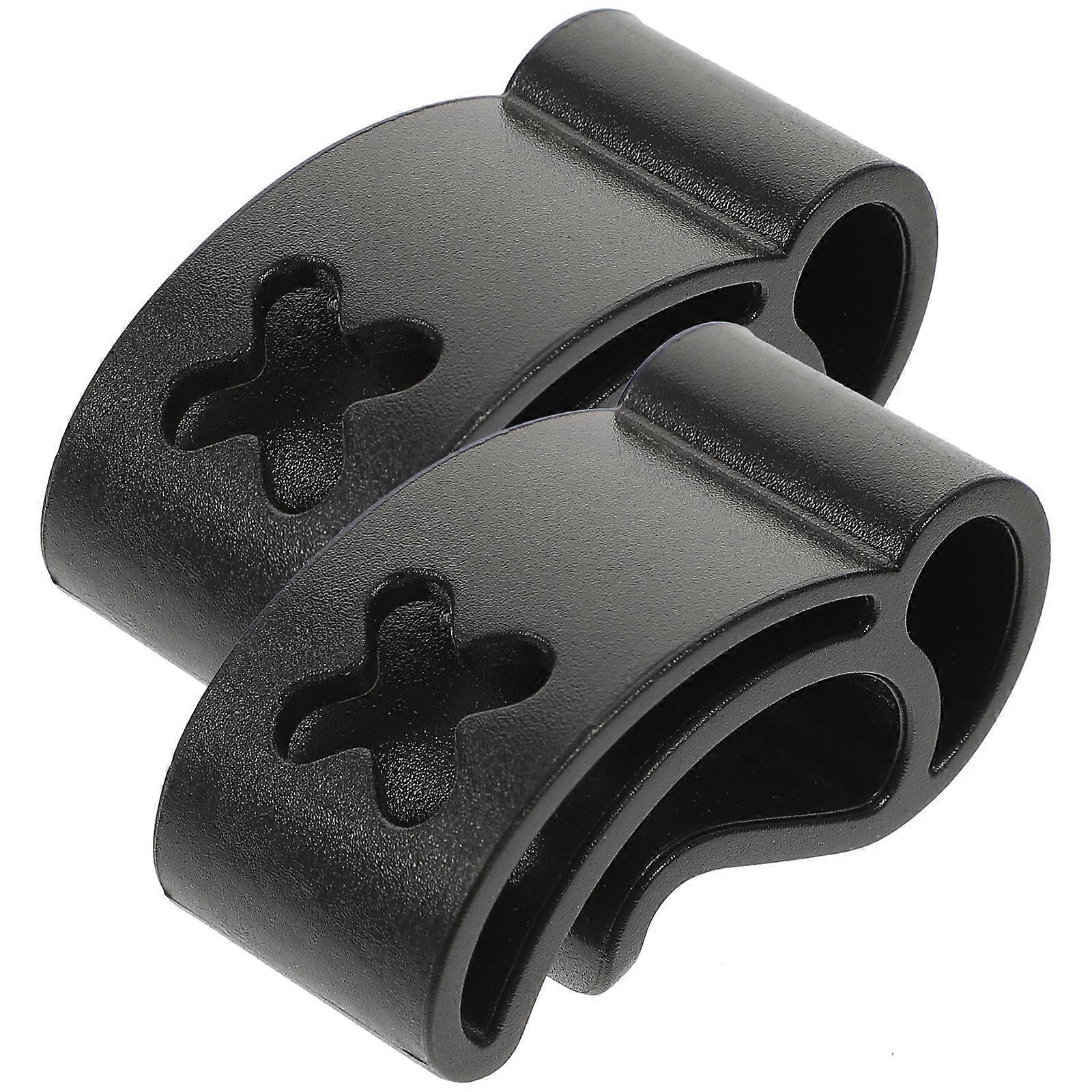 2Pcs Convenient Disc Carriers Portable Disc Clips Plastic Disc Holders Carrying Supply