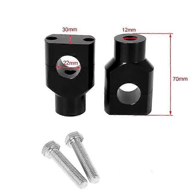 Motorcycle Accessories 25MM Motorcycle Modified Handlebar Base Handlebar Column Heightening Column Handlebar Fixed Code