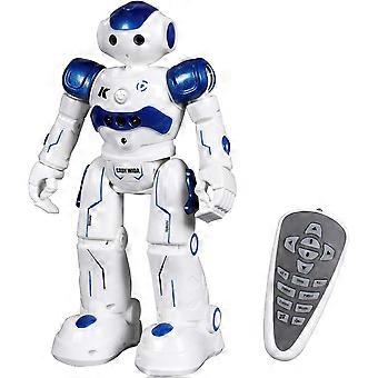 Zabawka robota prezent dla dzieci - z kontrolerem podczerwieni i oczami LED