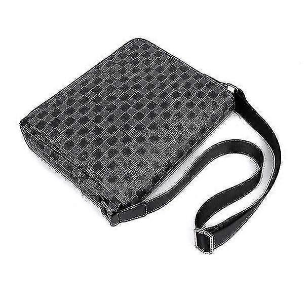 Men'S Leather Messenger Bag