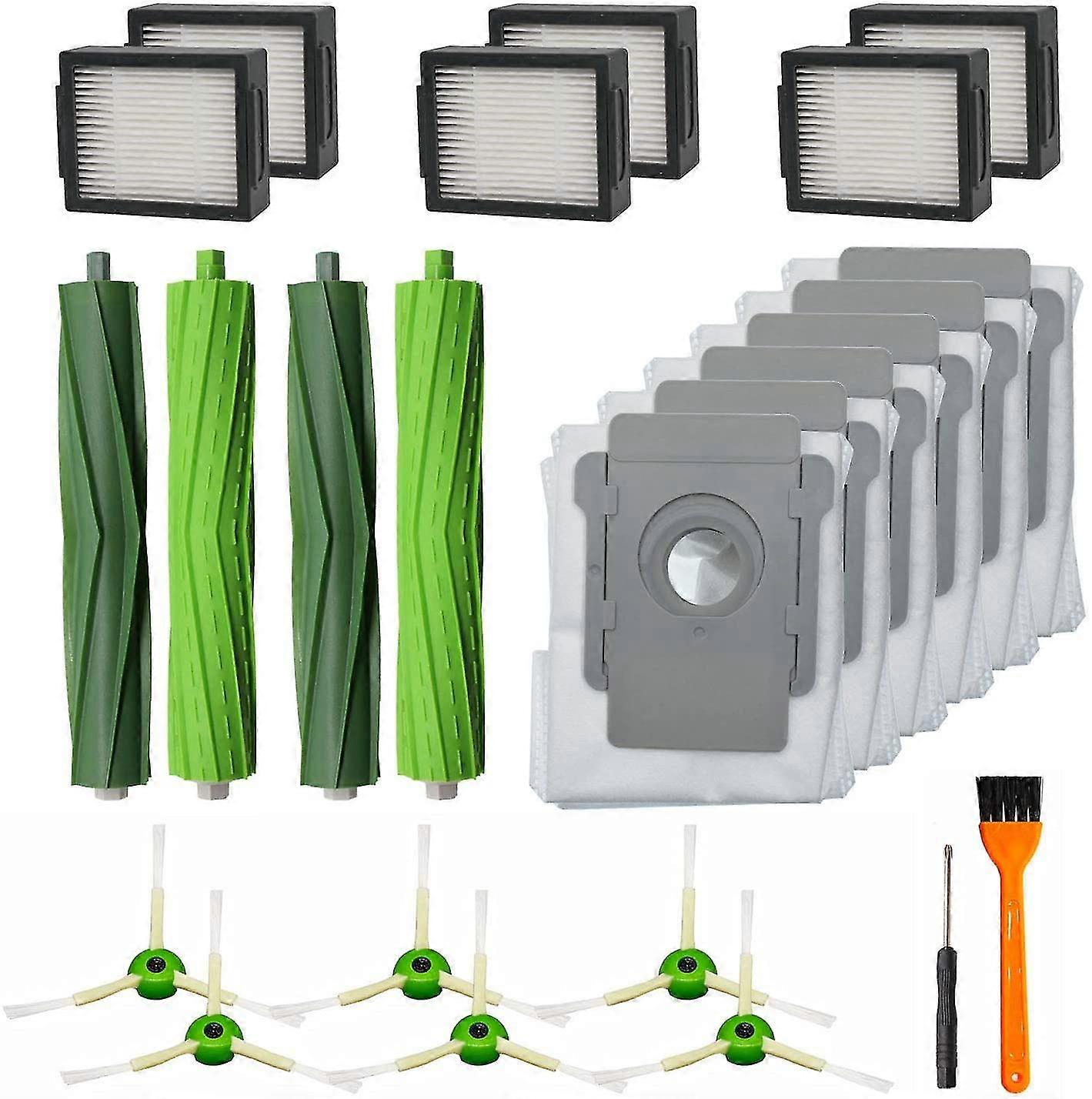 Pack de 20 pièces de rechange pour Irobot Roomba I7 I7+ I3 I3+ I4 I4+ I6 I6+ I8 I8+ J7 J7+/plus E5 E6 E7