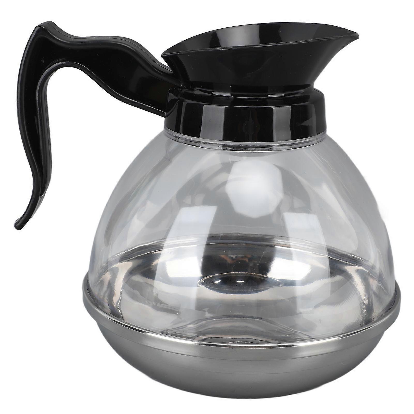 compatiblement Coffee Pot 1.2QT ABS Universal Coffee Maker Pot with Comcompatibletable Handle and Tight Fit Spout compatible Coffee Machine Stove