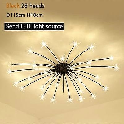Moderní hvězda oblohy LED stropní lustry Osvětlení Ložnice Obývací pokoj stropní svítidlo Lustre nordic Lamp domácí dekorace osvětlení