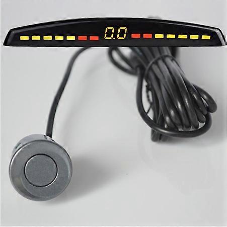 Car Parking Sensor Auto Parktronic LED Display Reverse Backup Car Parking Radar Monitor Detector System with 4 Sensors
