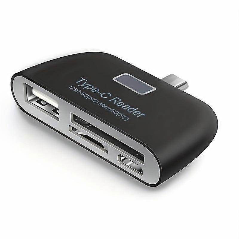 Usb-c To Usb2.0 SD/TF Card Reader Multifunctional Hub Expansion Dock Type-c Otg Card Reader