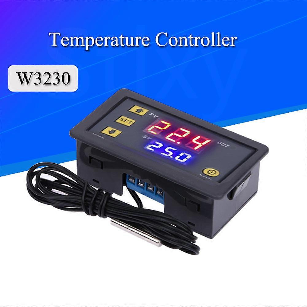 W3230 Mini Digital Temperature Controller Thermostat Regulator Heating Cooling Control Thermoregulator With Sensor