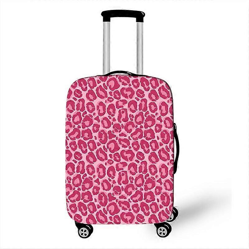 Cute Cow Zebra Leopard Print Luggage Cover for Travel Anti-dust Trolley Case Covers Elastic Suitcase Protective Covers