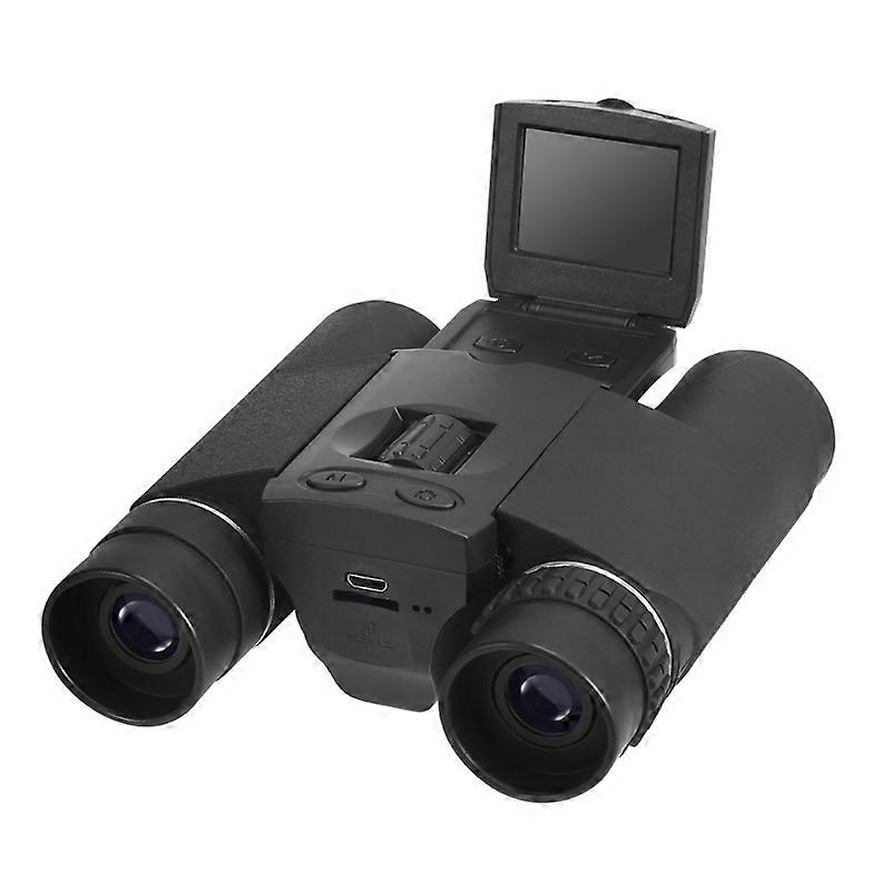 LCD Digital Binoculars with Camera, 10x25 Video Photo Recoder for Bird Watching