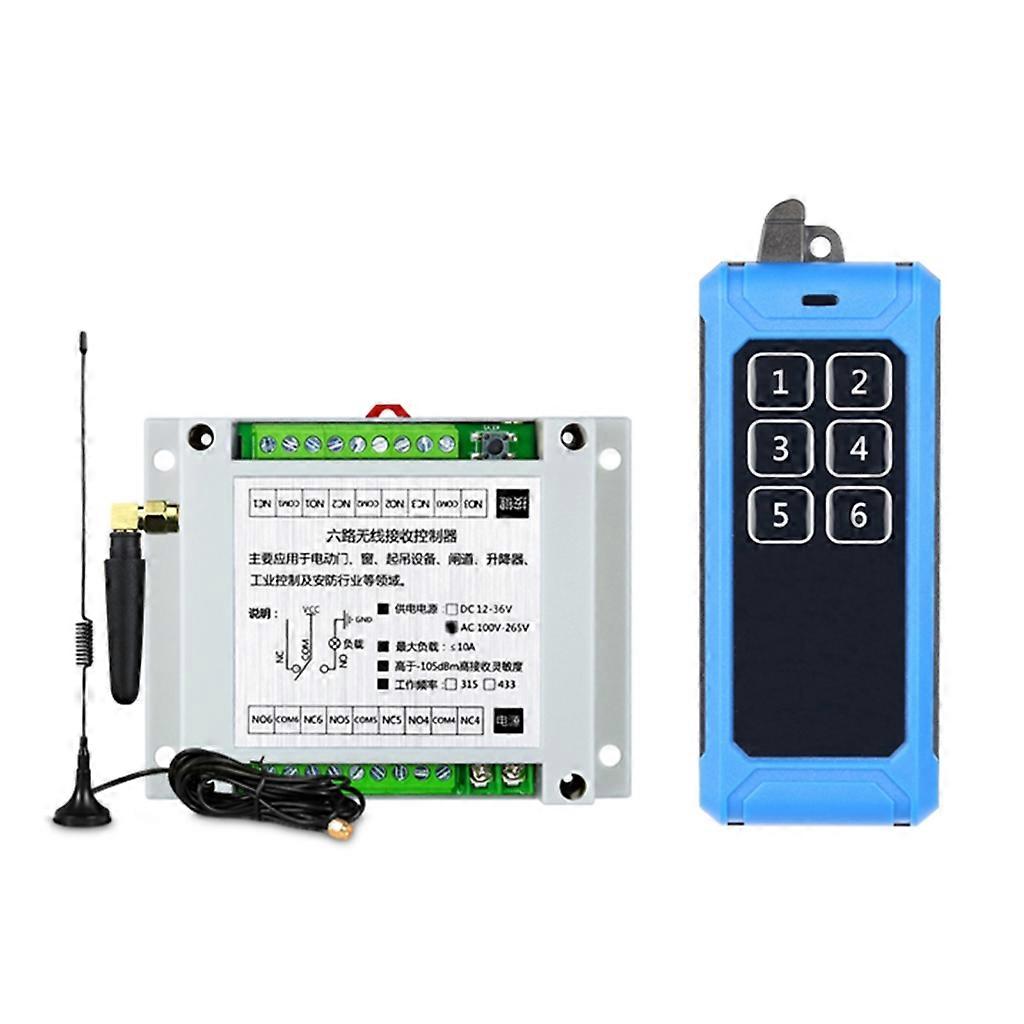 315Mhz 433MHz Receiver Wireless Remote Control Switch Motor Controller 12V-24V