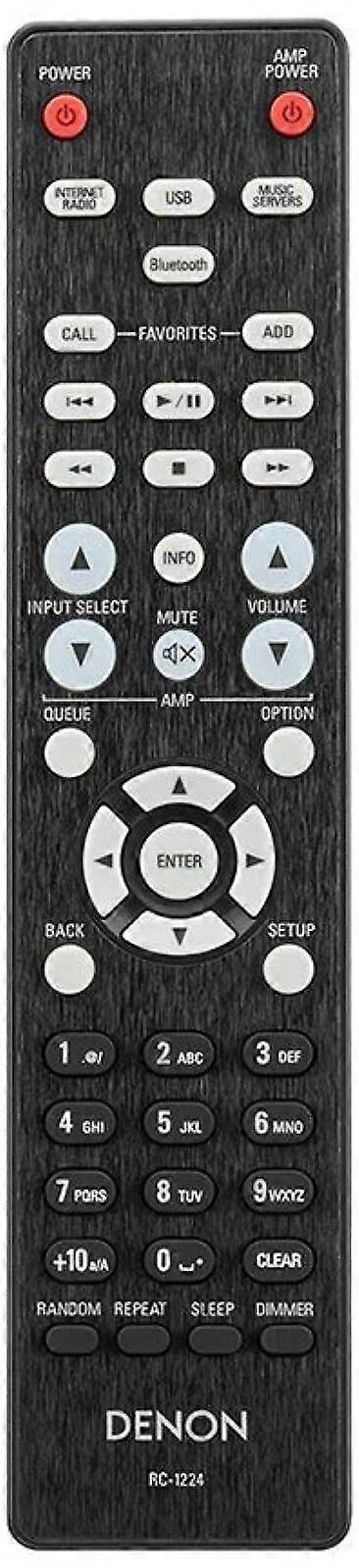 RC-1224 For Denon AV Audio System Remote Control DNP-800NE DNP800NE