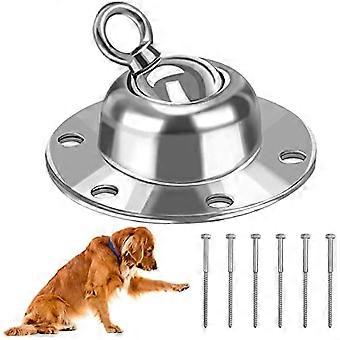 Ornitolog Heavy Duty Dog Stake - 360 Swivel Dog binder pæl | Rustbeskyttet ankerhund Tether holder op til 1500 kg Pull Force Yard Lawn Camping Outd
