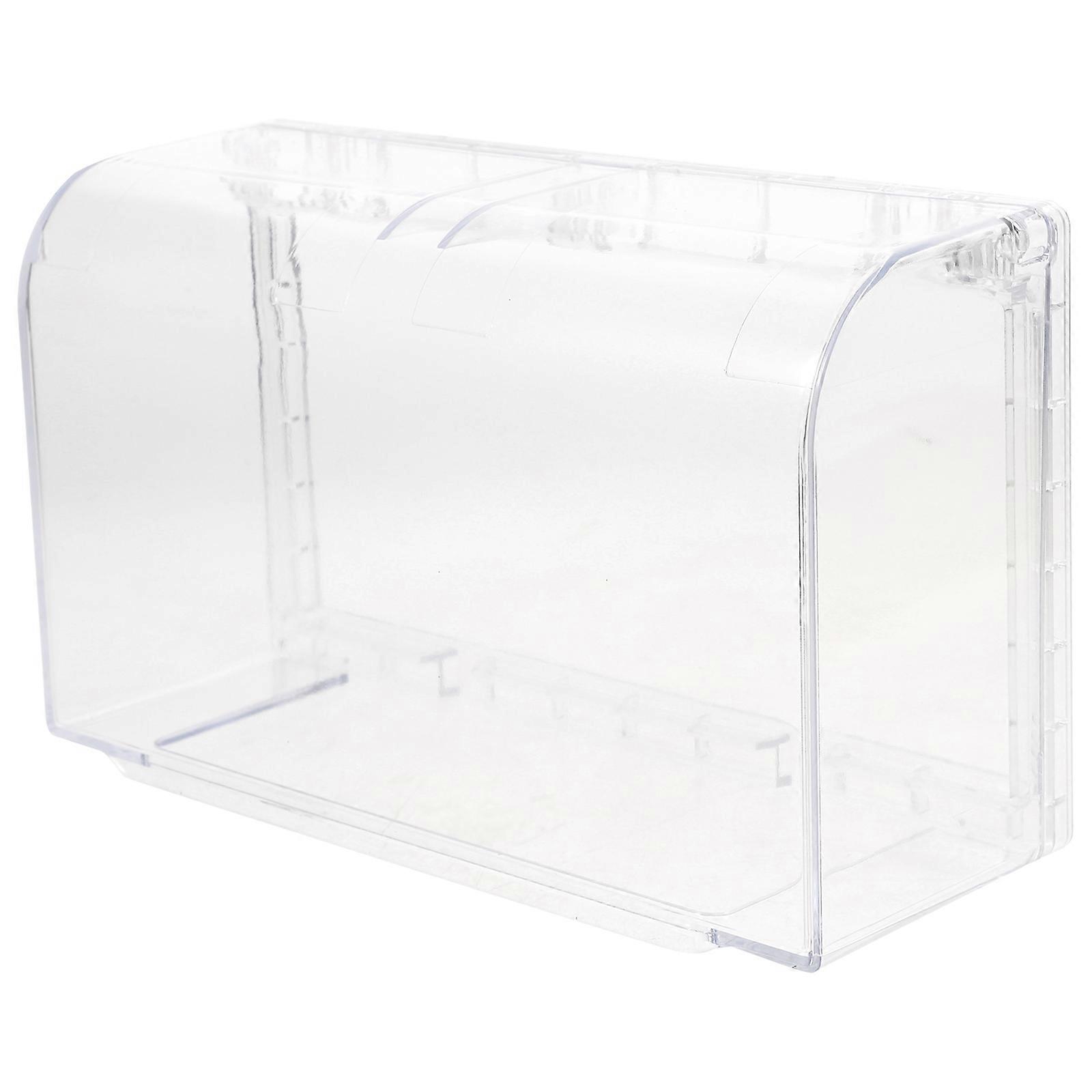 1PC Sticky Style Interrupteur Socket Cover Double-position Épaissi Couvercle Imperméable À L’eau