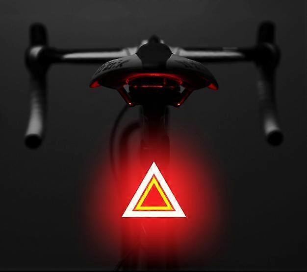 Le triangle Bike Lights XLite100 Bike Tail Light USB Rechargeable Bike Rear Light 5 Brightness Modes Waterproof Powerful LED Bike Light for Cycling MT